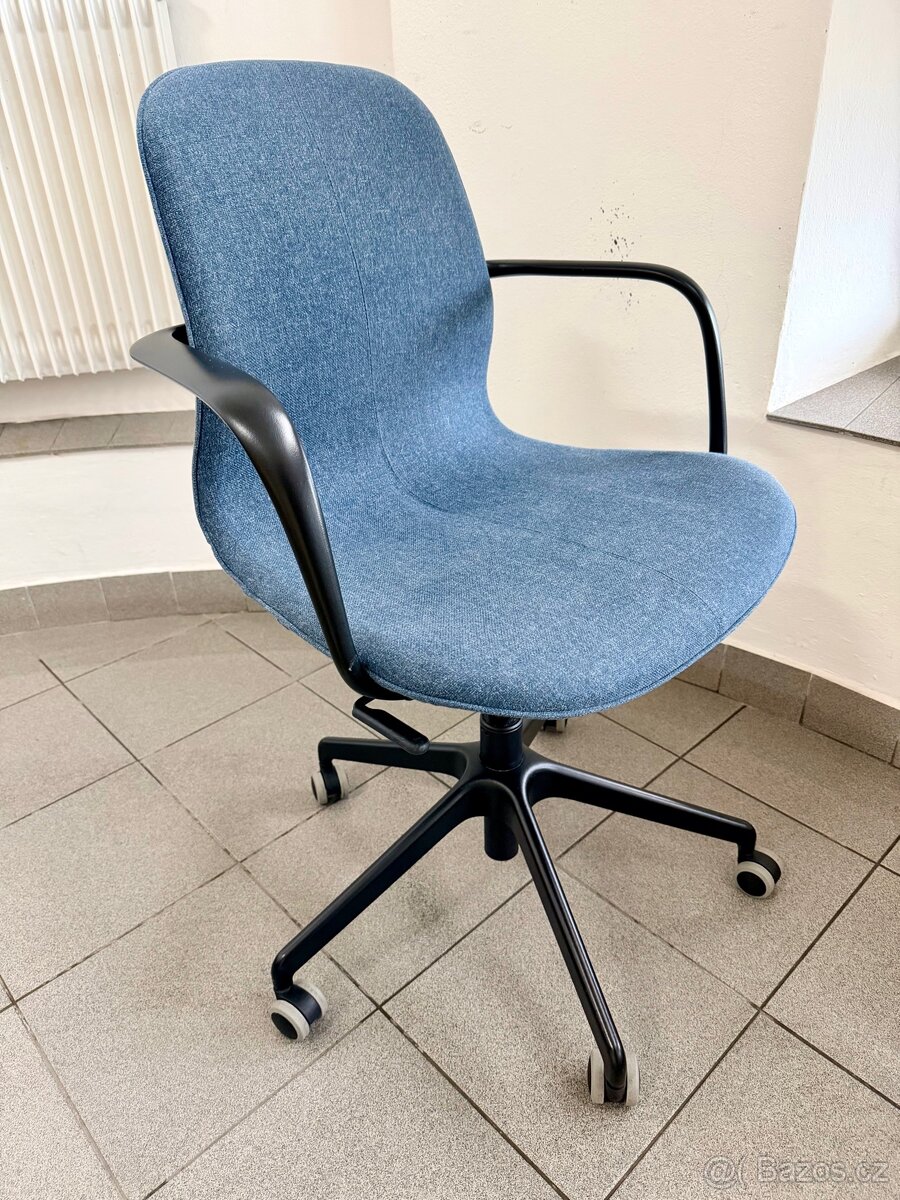 kancelářská židle IKEA Langfjall - modrošedá - 2