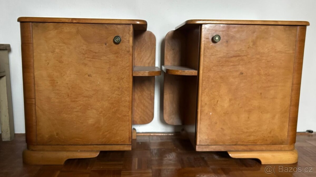 2 noční stolky - 2