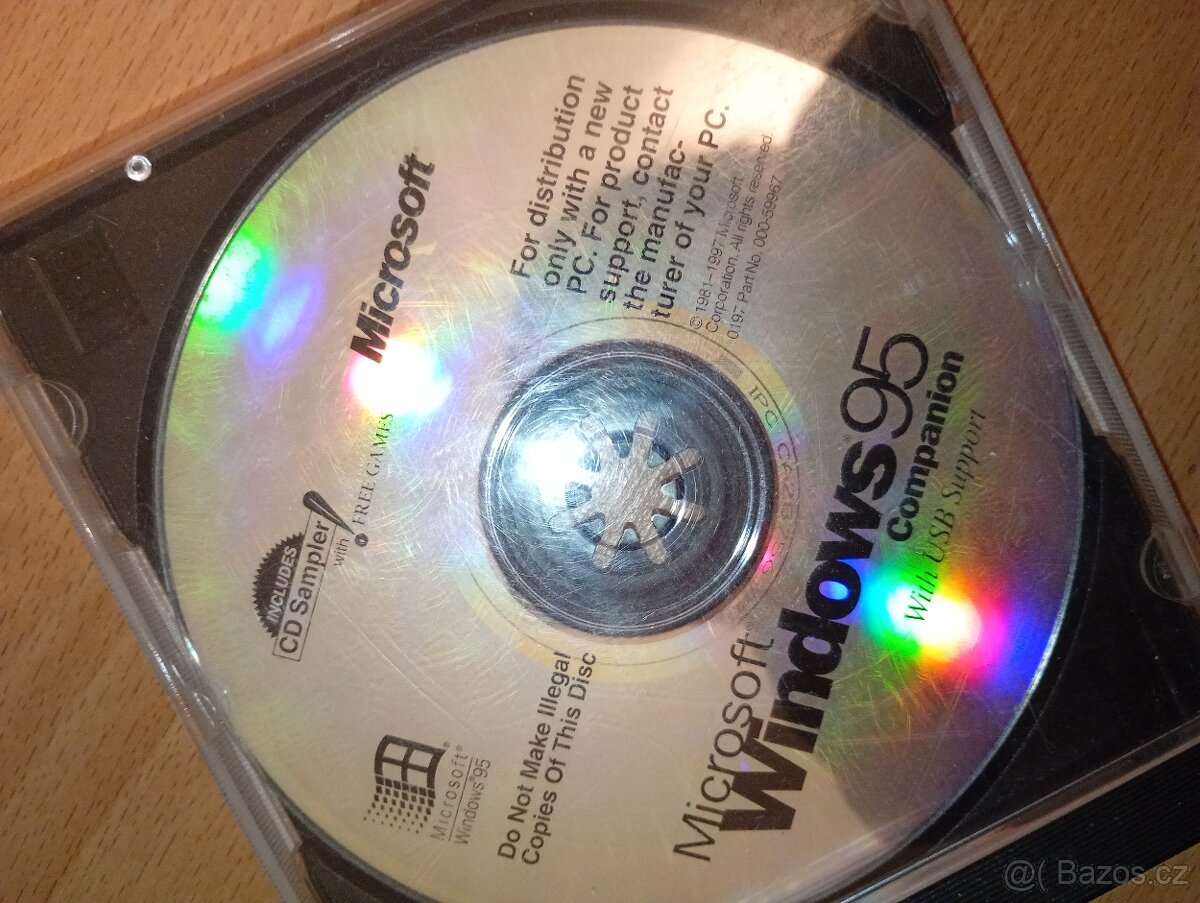 Sada CD DVD Nadpis: Sada retro softwaru – Windows 95 Compani - 2