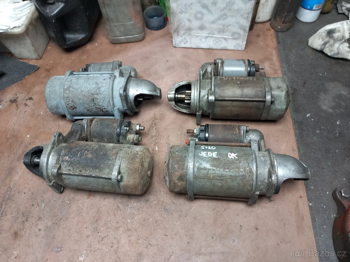 Startér motoru ŠKODA 120. - 2