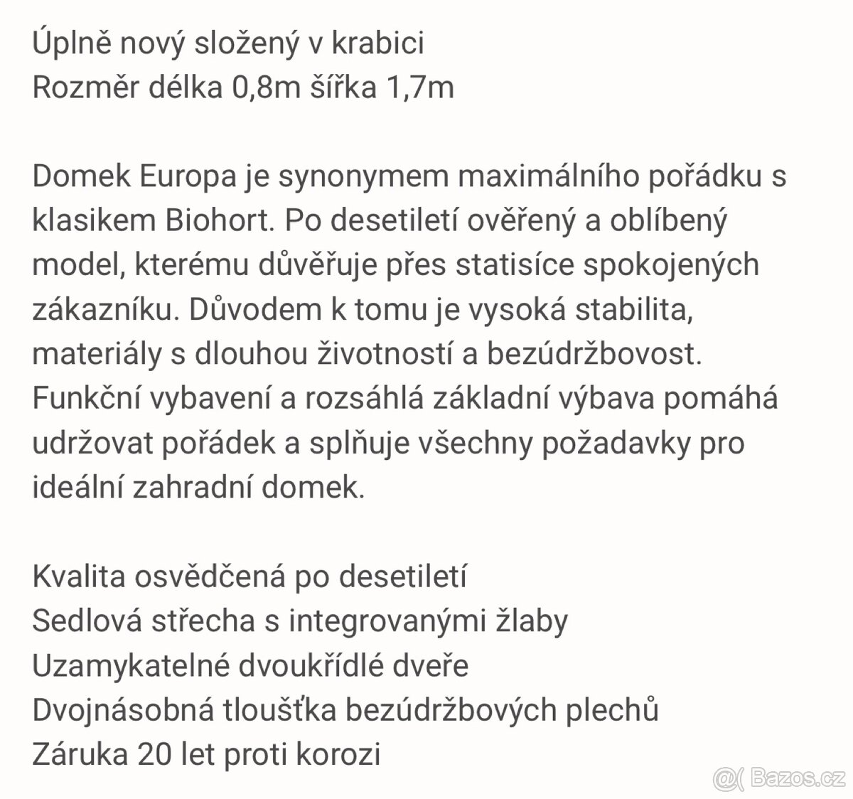 Nový zahradní domek - 2