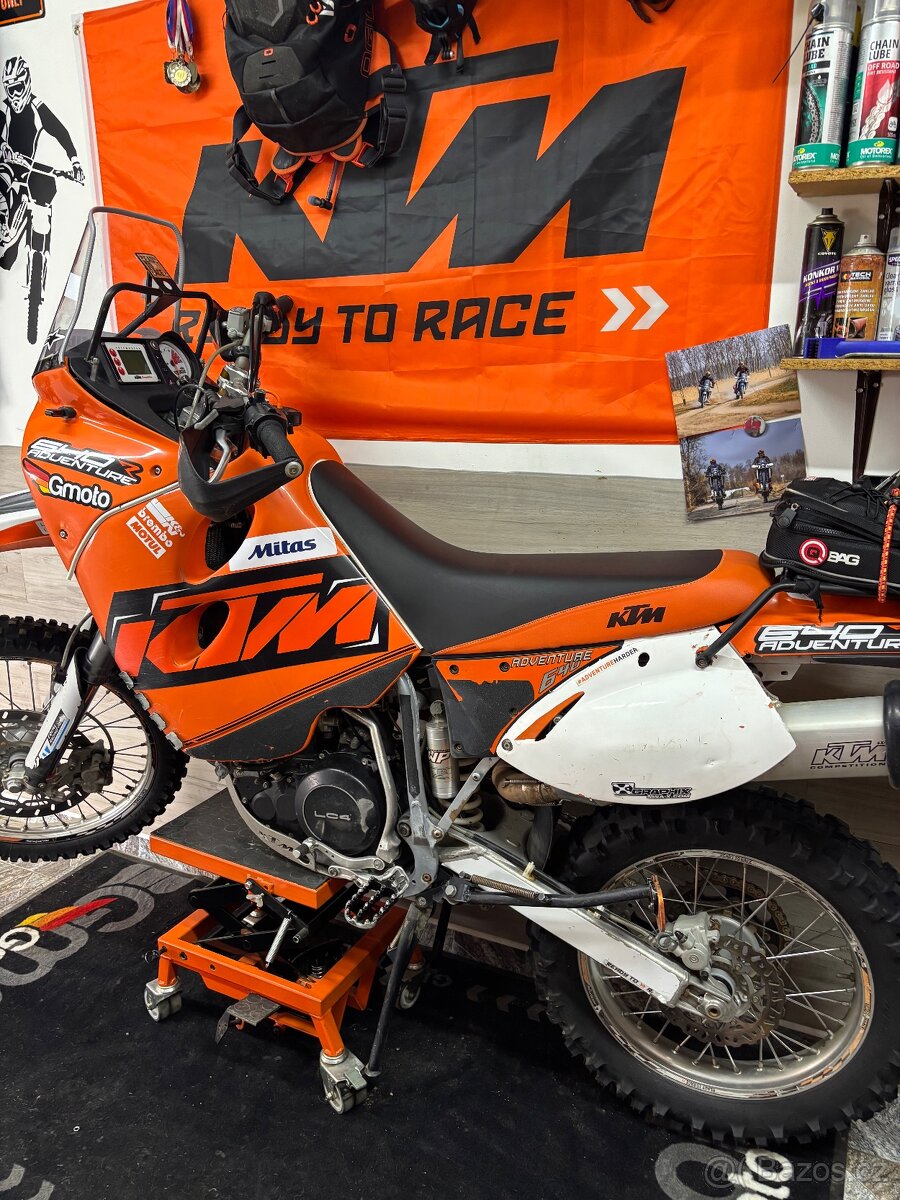 KTM LC4 640 ADVENTURE- nejnižší cena na trhu