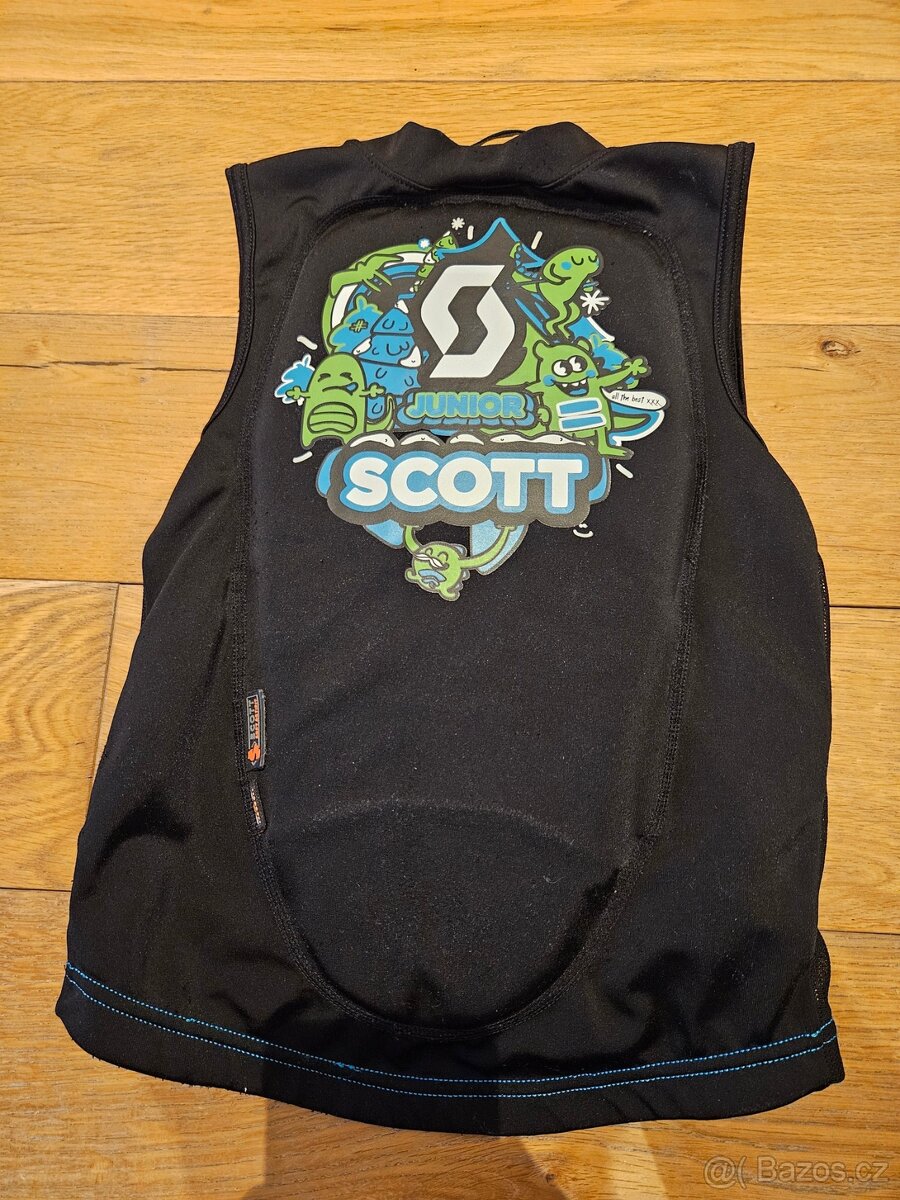 Juniorský chránič páteře Scott Airflex Vest XS (7-9 let) - 2