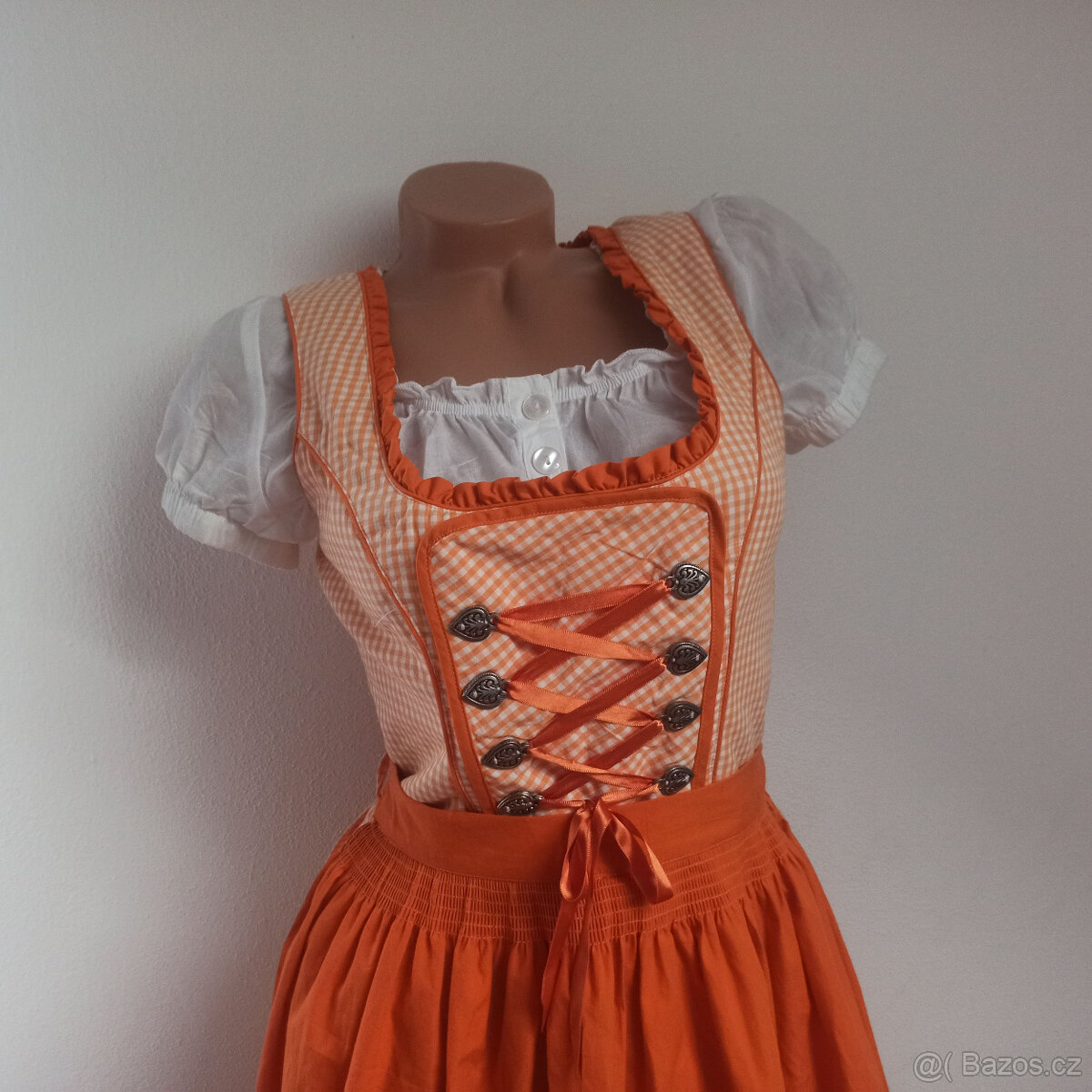 NOVÉ dámské bavorské šaty 36 - 38 - 2