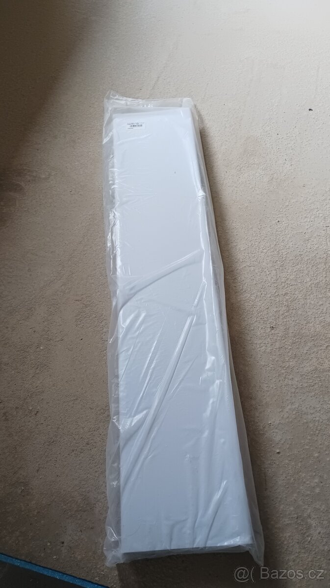 PVC potrubí hranaté pevné 204 x 60 mm / 1,0 m DALAP 8010 - 2