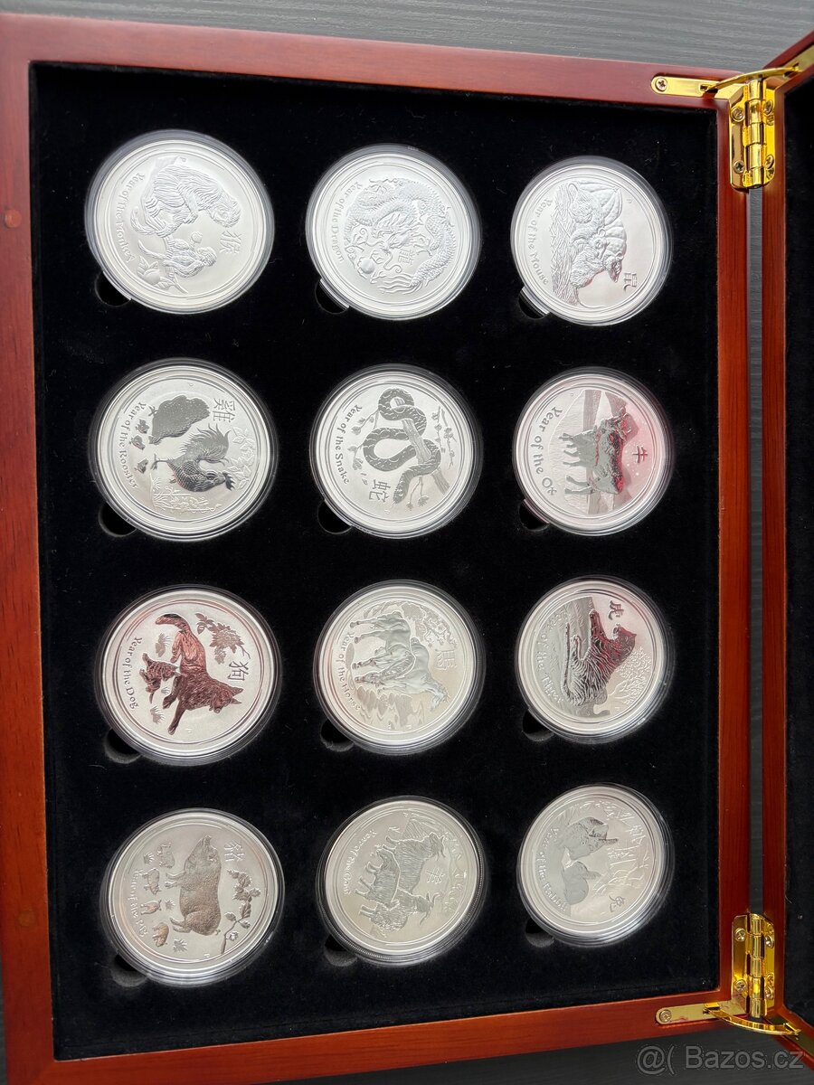 Sada stříbrných mincí Lunar II. - 2