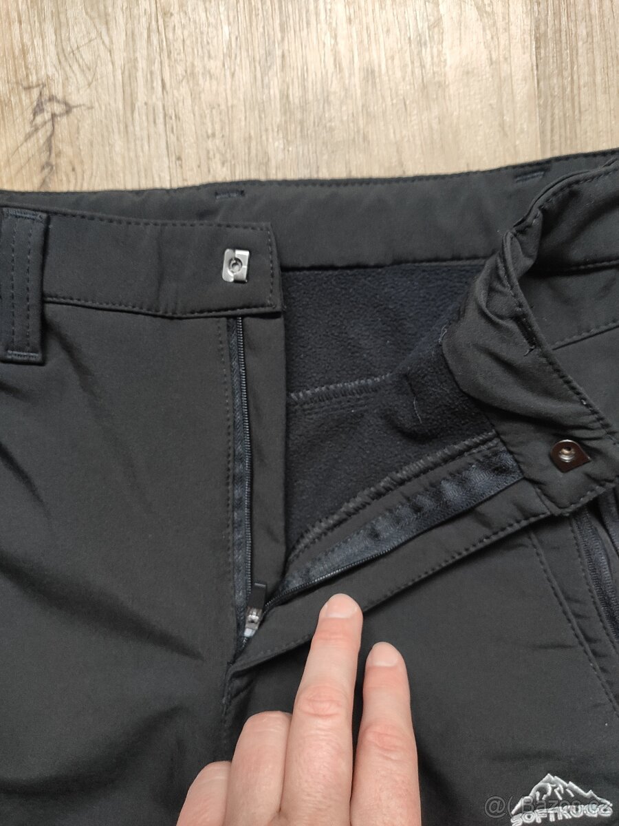 Zateplené softshellové kalhoty Kugo 152 - 2