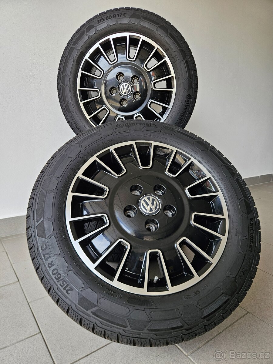 Orig. VW T6 Posada _ Zimní Continental 215/60/17C - Top - 2