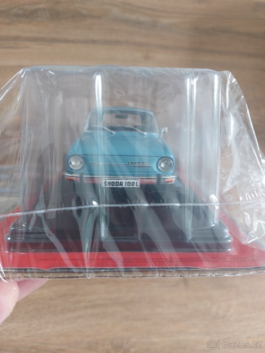 Prodám model 1:24, Škoda 100L 1974 - 2