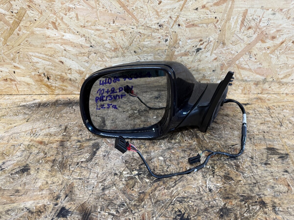 LEVÉ ZPĚTNÉ ZRCÁTKO AUDI Q4 7L LZ5Q 12 PIN 4L0857535A - 2