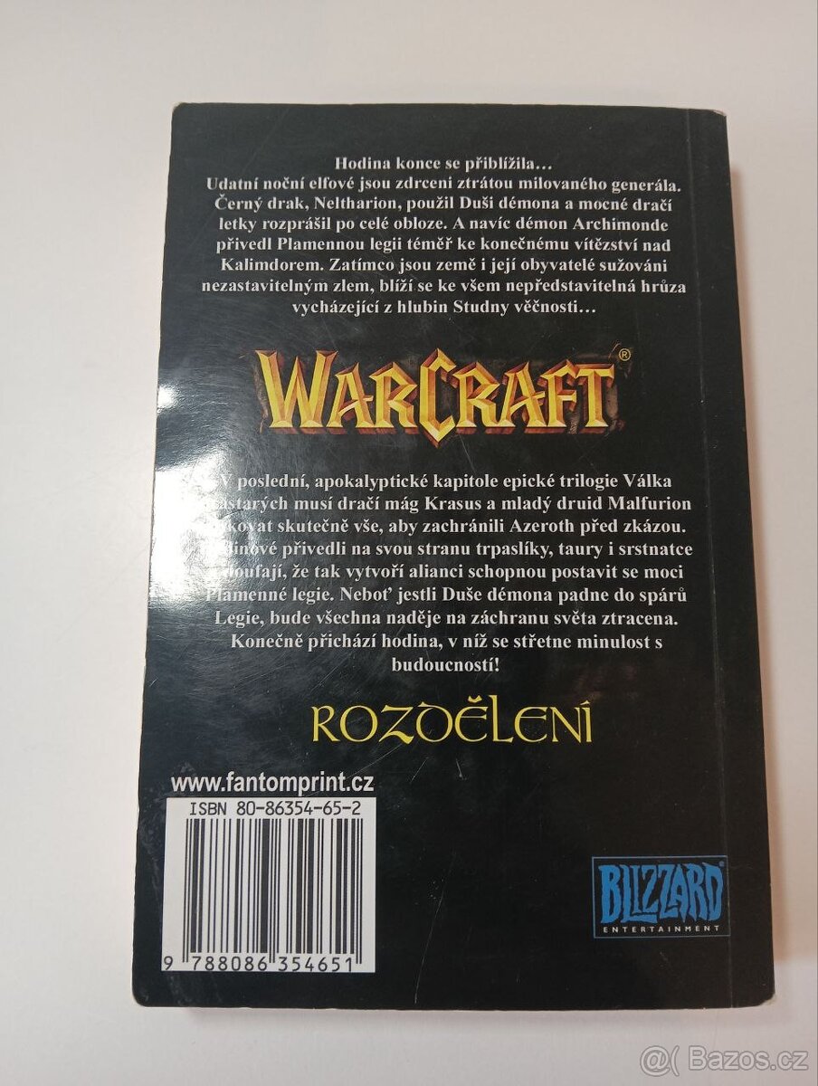 WarCraft: Válka prastarých 3. - Rozdělení - Richard A. Knaak - 2