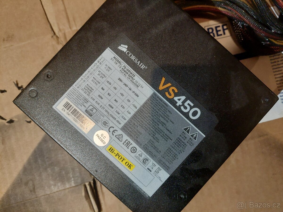 PC zdroj corsair vs 450 - 2