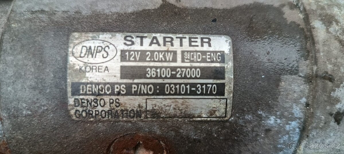 Náhradní díly Hyundai Trajet 2.0 Crdi - 2