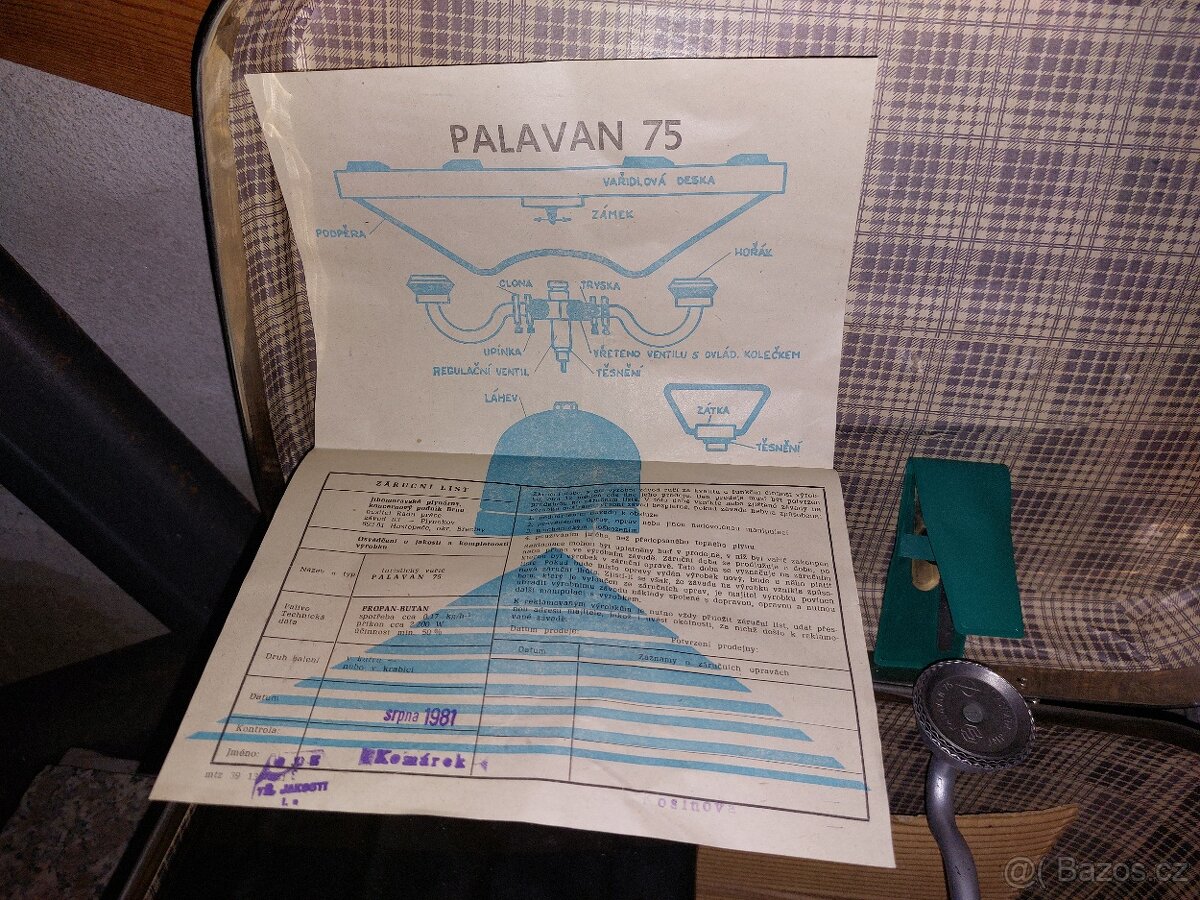 PB dvouvařič Palavan, nový nepoužitý v kufru. - 2