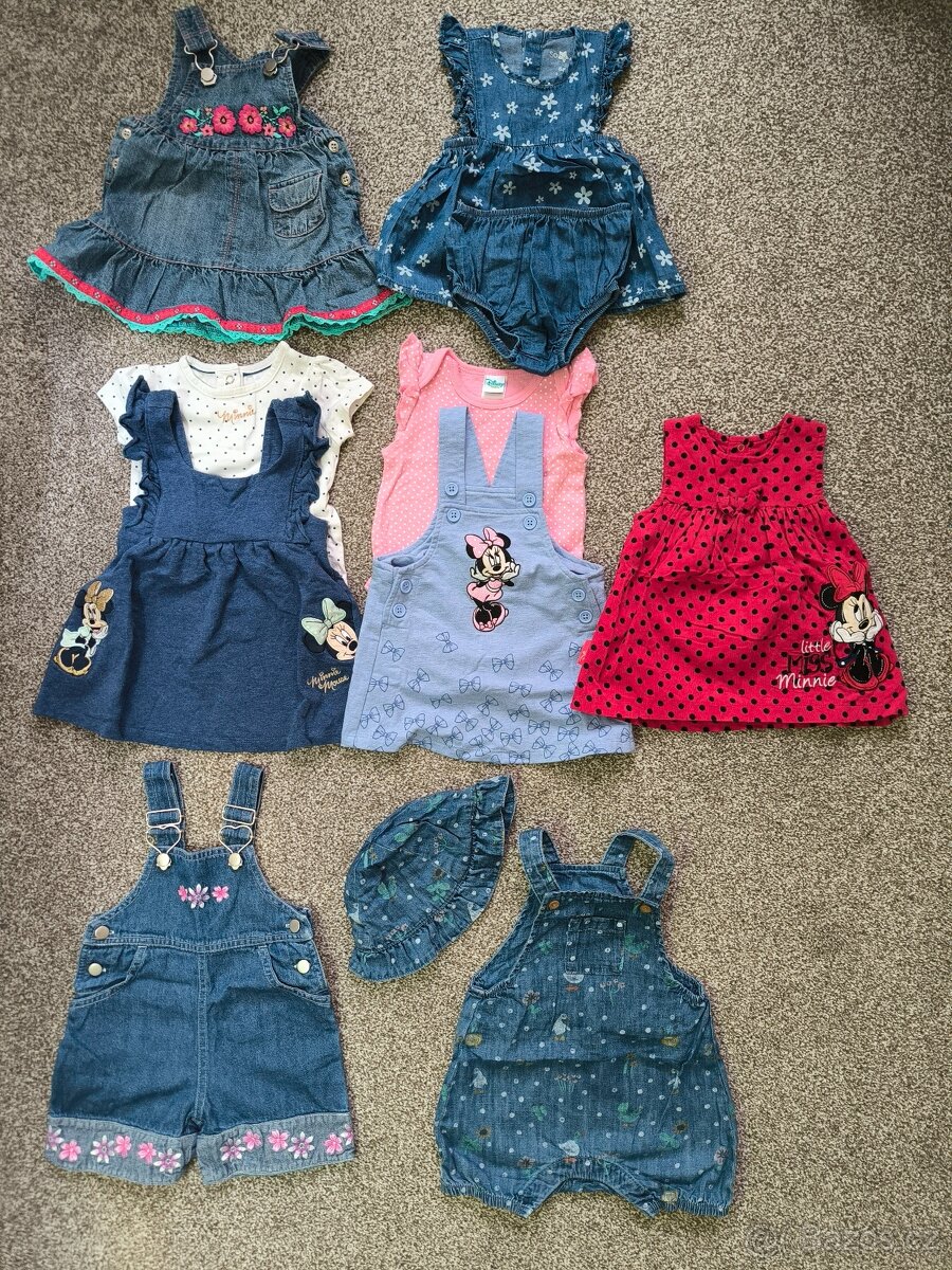 Set letního oblečení pro holčičku vel. 62 – 68 - 2