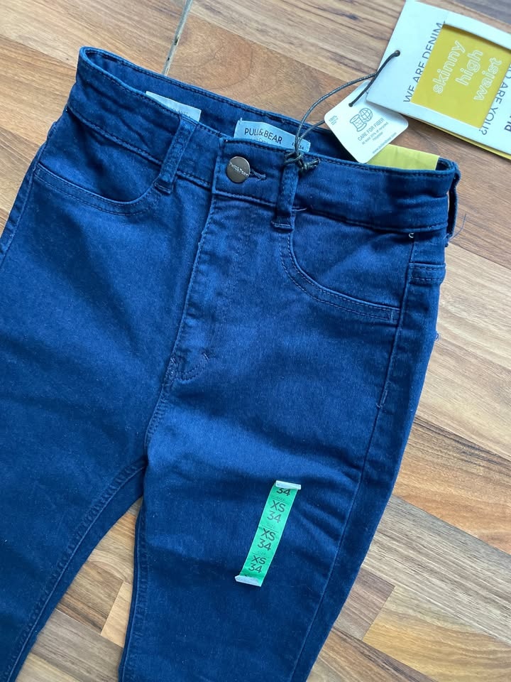 Nové džíny, vel XS, skiny, Pull and Bear - 2