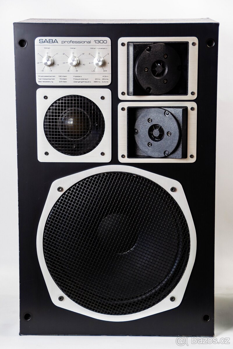 SABA Box 1300 / nejvyšší model / záruka - 2