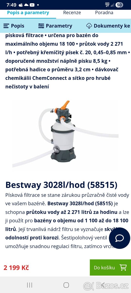 Bazén s filtrací - 2