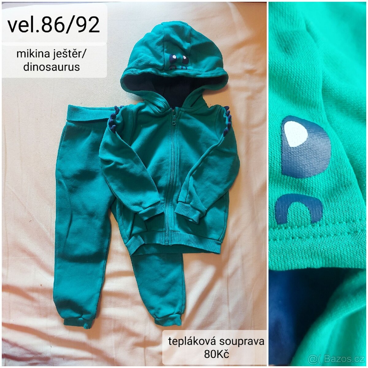 Teplé capáčky,body,tričko,tepláky,tepláková souprava - 2