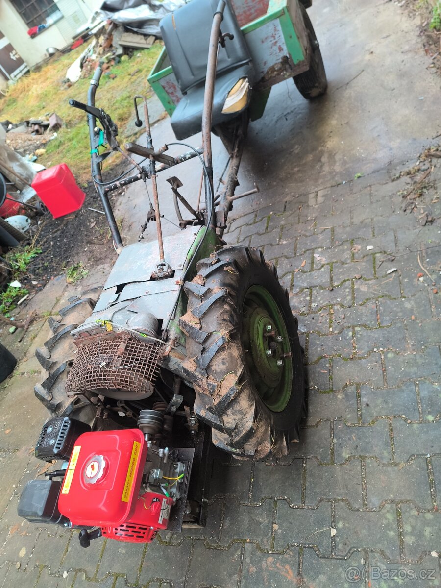 Malotraktor PF domácí výroba - 2