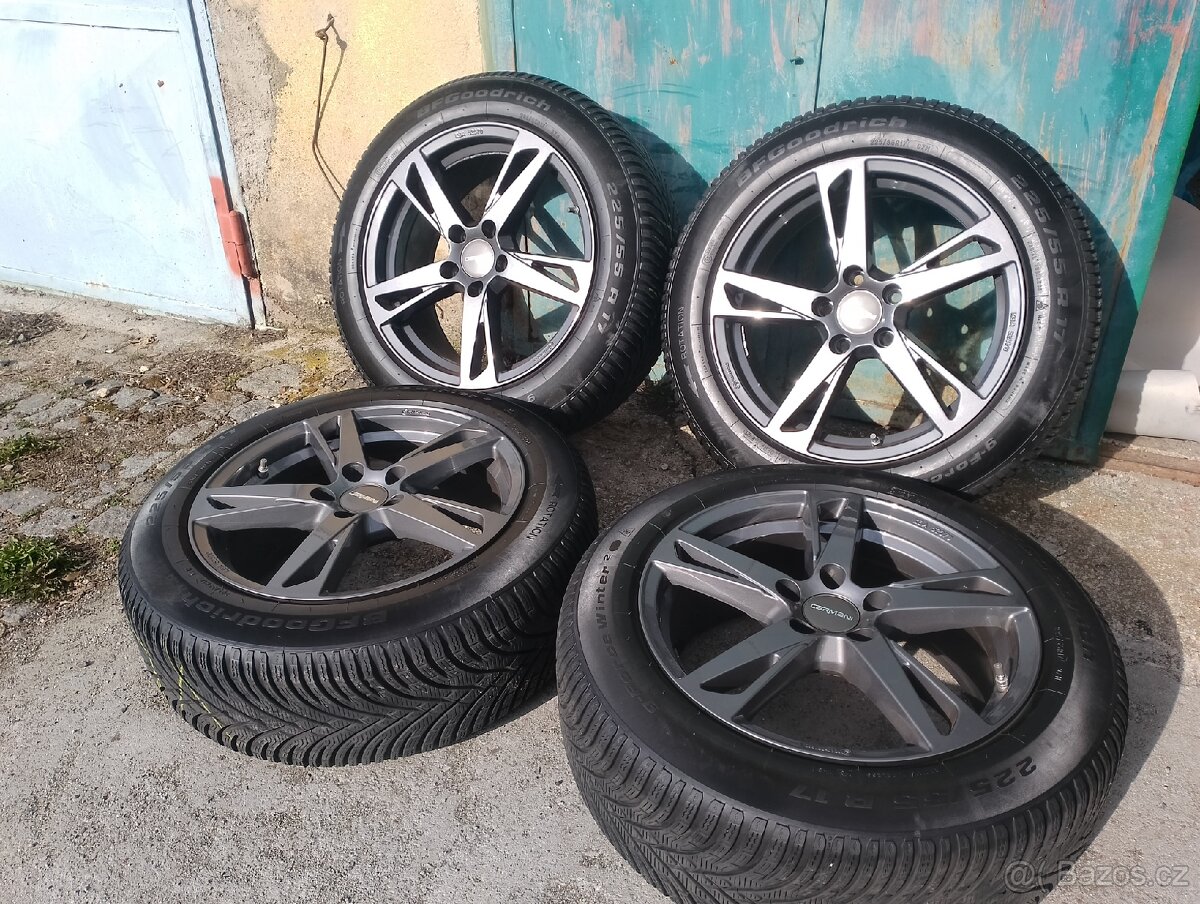 17" 5x112 CARMANI 225/55 R17 - 2