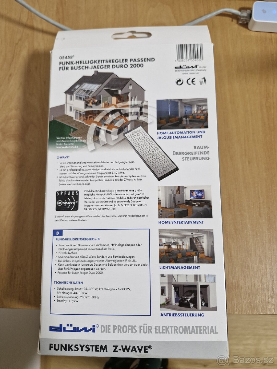 Z-Wave vypínač světla Düwi - 2