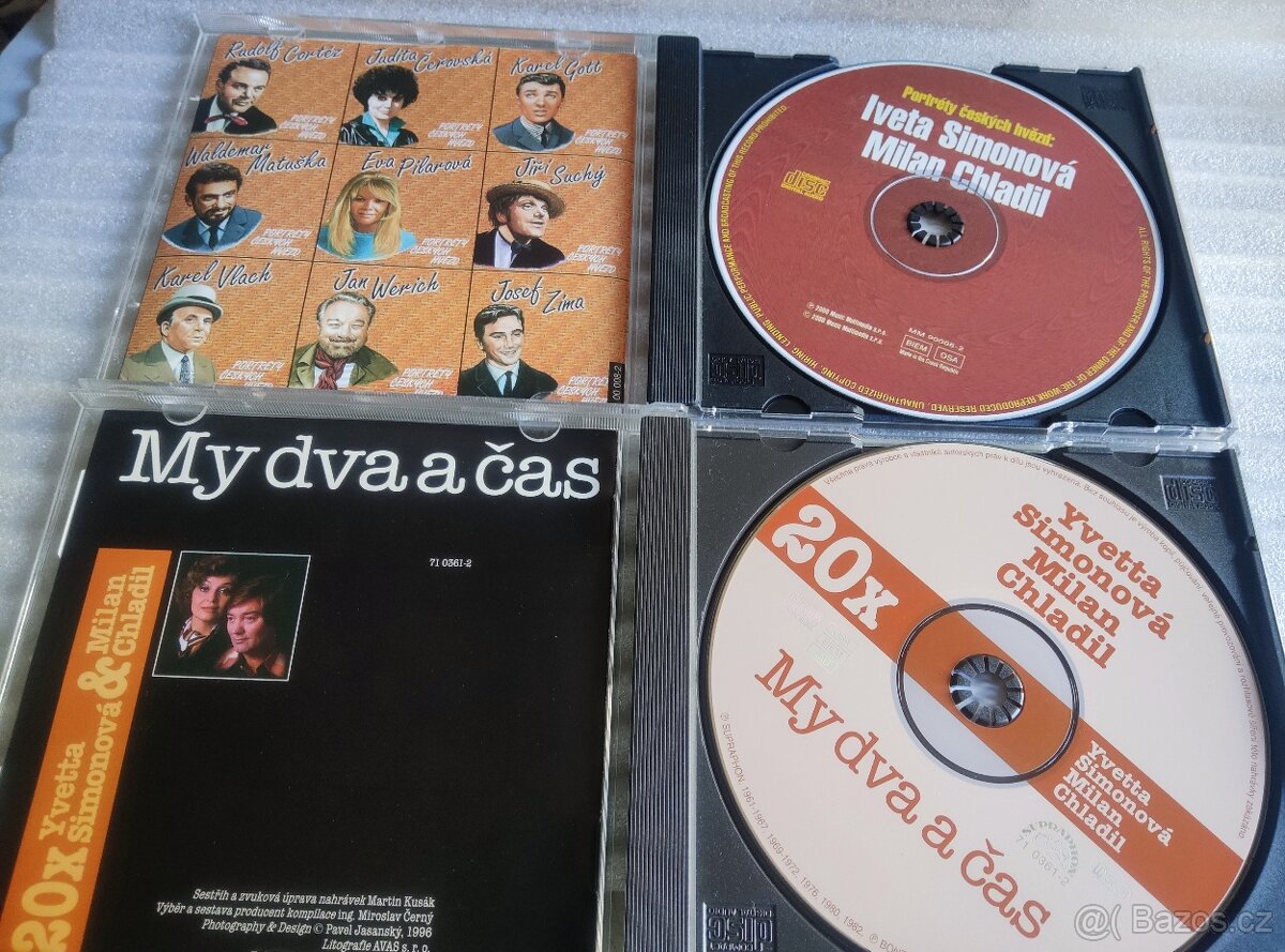 Cd - 2 x Simonová & Chladil - 2