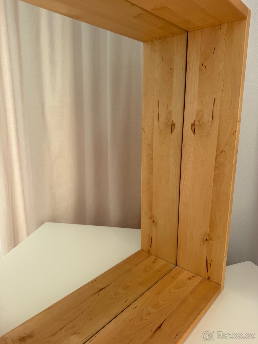 Dřevěné zrcadlo MOLGER IKEA - 2