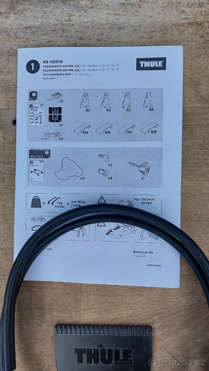 Kit Thule 5236 - VOLKSWAGEN Golf Mk. VIII 20- - 2