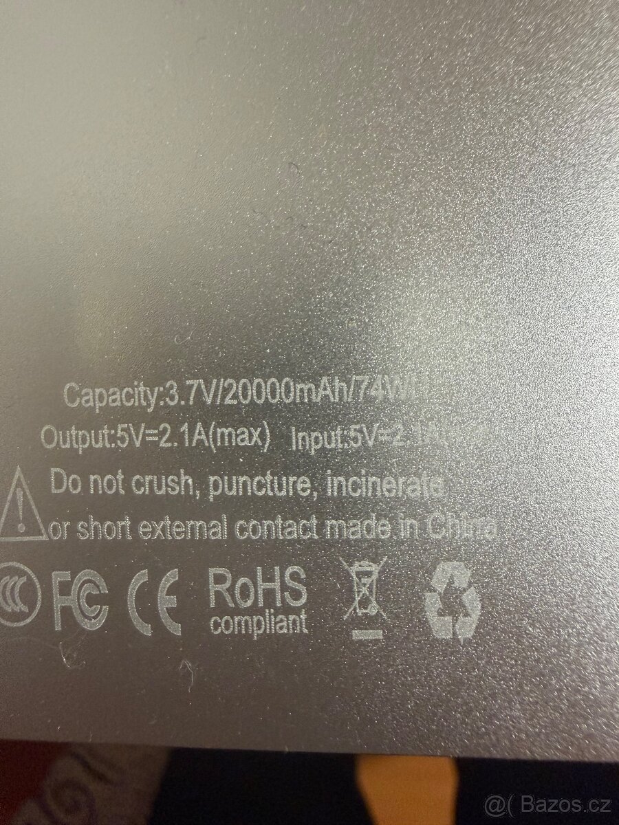 Power Banka 20000mAh nová vybalená - 2