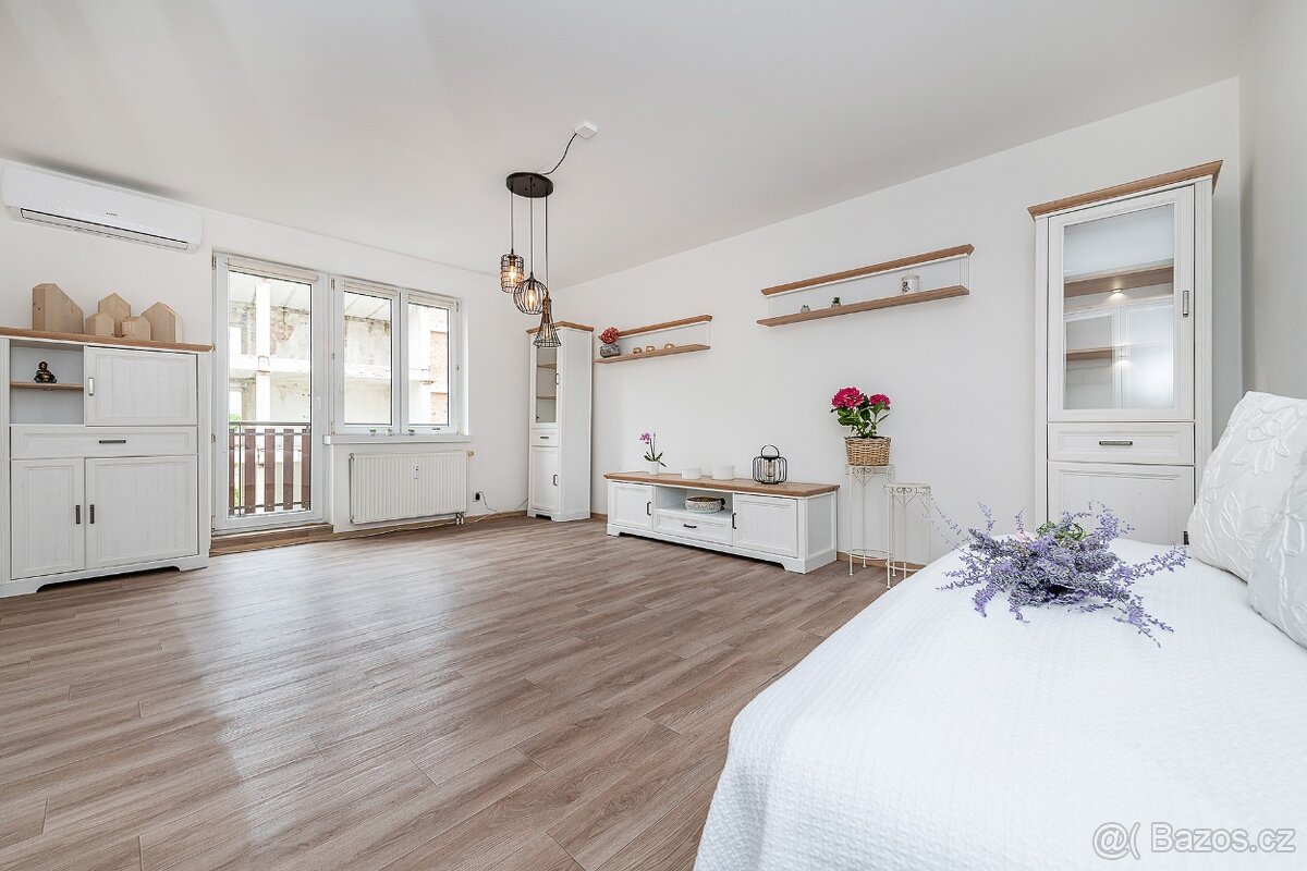 Vybavený byt 1+1 s klimatizací a zahradou - 2