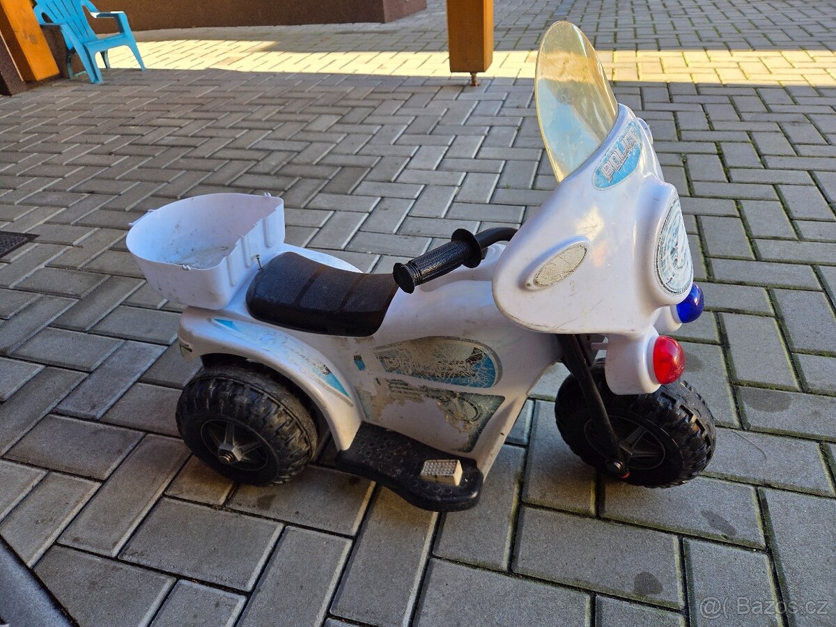 Dětská elektrická motorka, na opravu, nová baterie - 2