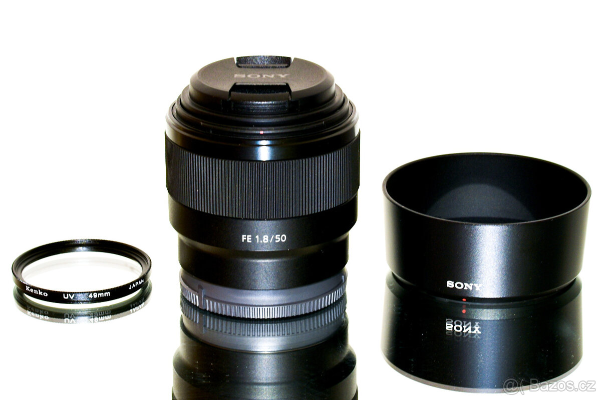Sony FE 50mm f/1,8 + UV filtr NEPOUŽÍVANÝ - 2
