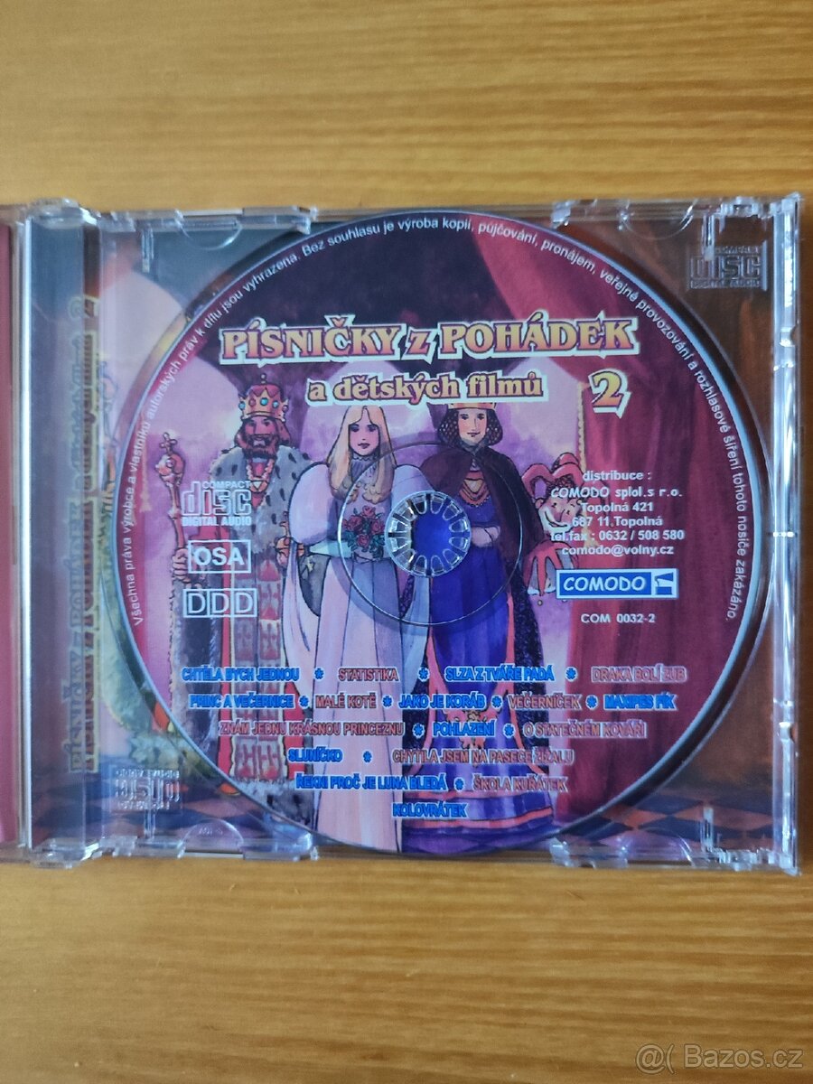CD Písničky z pohádek - 2
