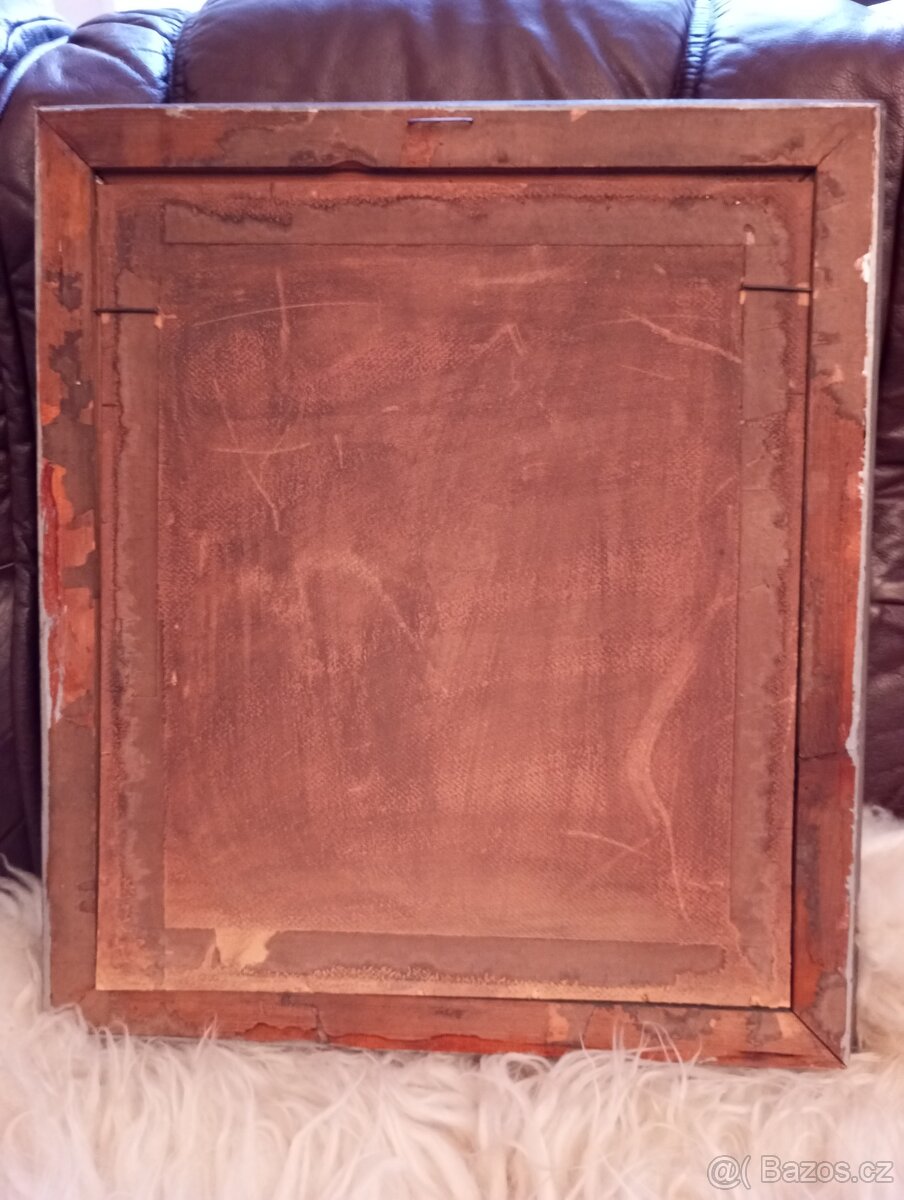 KVĚTINY VE VÁZE - SIGNATURA NEČITELNÁ - 2