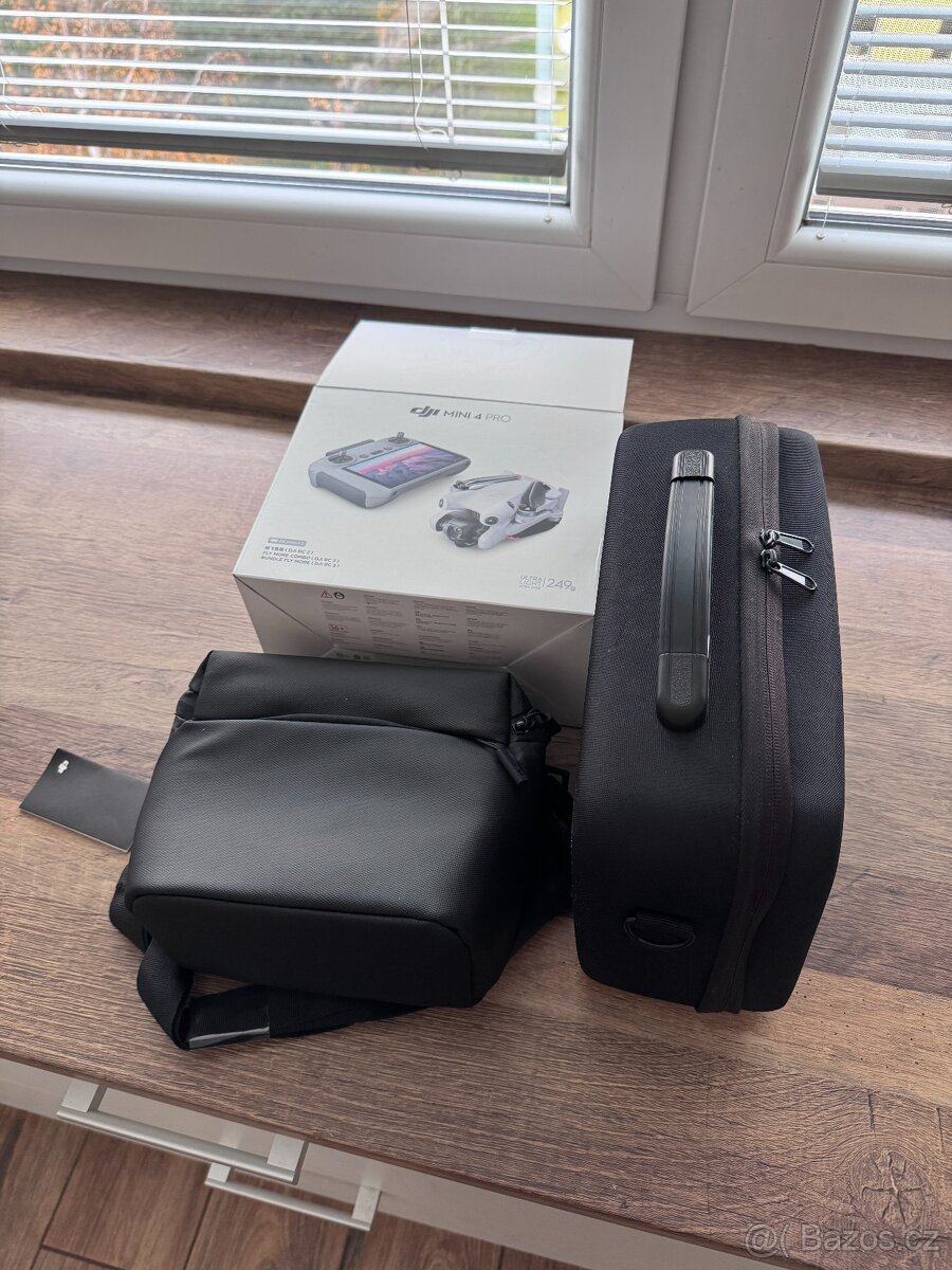 DJI Mini 4 Pro Fly More Combo TOP v záruce ( 500m ) - 2
