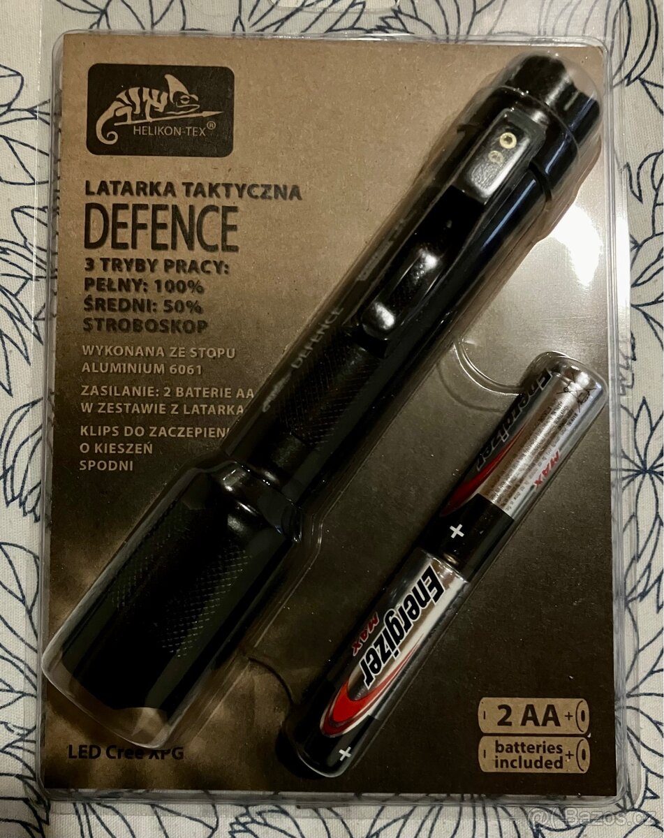 Značková LED svítilna taktická Defence Helikon - Tex - 2
