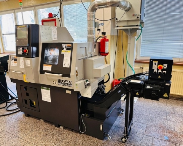 Prodám Použitý CNC dlouhotoč TSUGAMI B0205E-III, r. v. 2024 - 2
