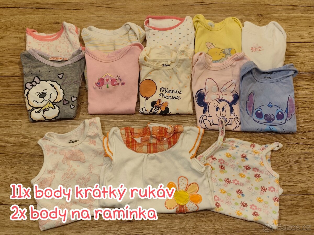 Velký balík oblečení pro holčičku 86 - 2