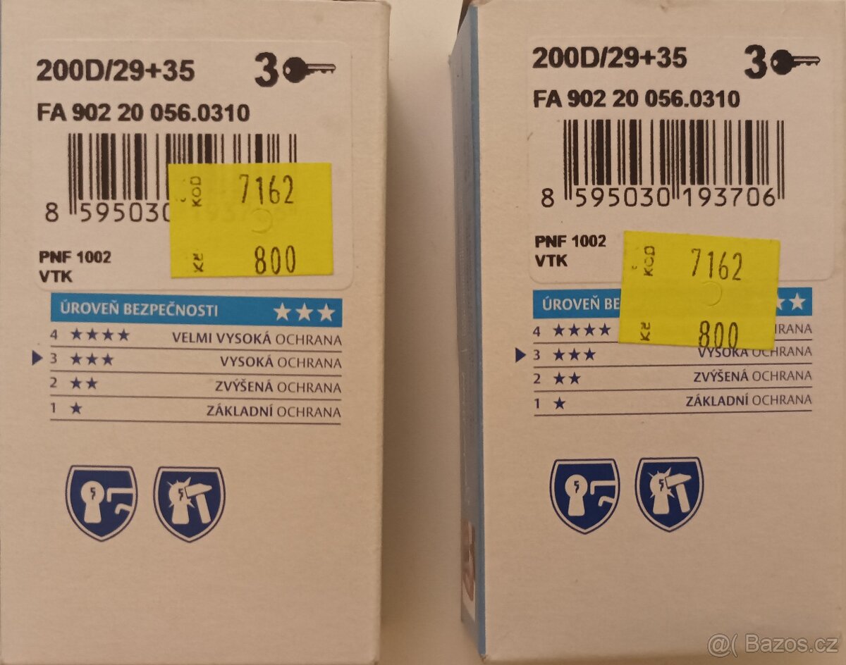 FAB cylindrická vložka - 2