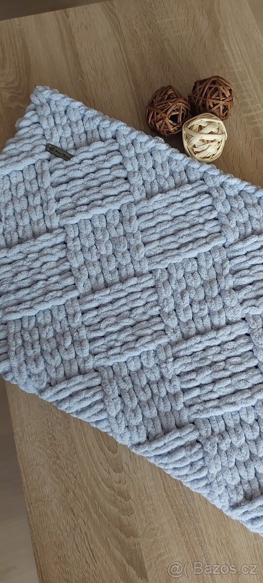 Deka pro miminko Alize Puffy- Světle šedo-modrá - 2