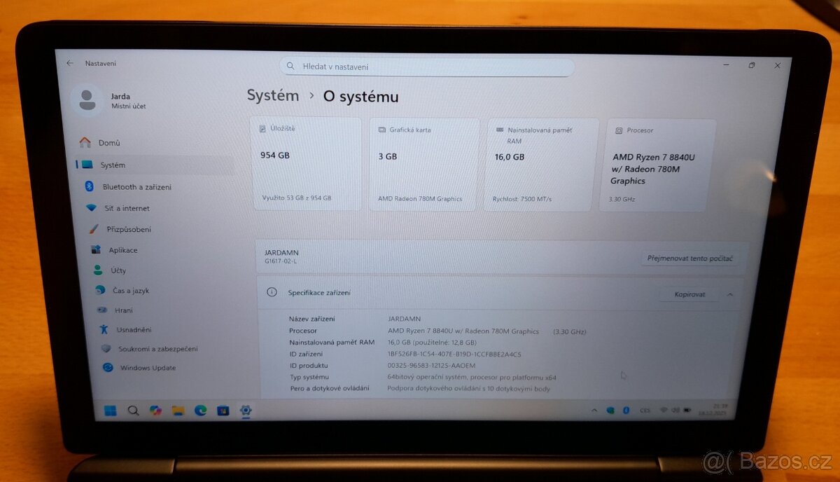 Herní kapesní počítač GPD WIN Mini 2025 - 2