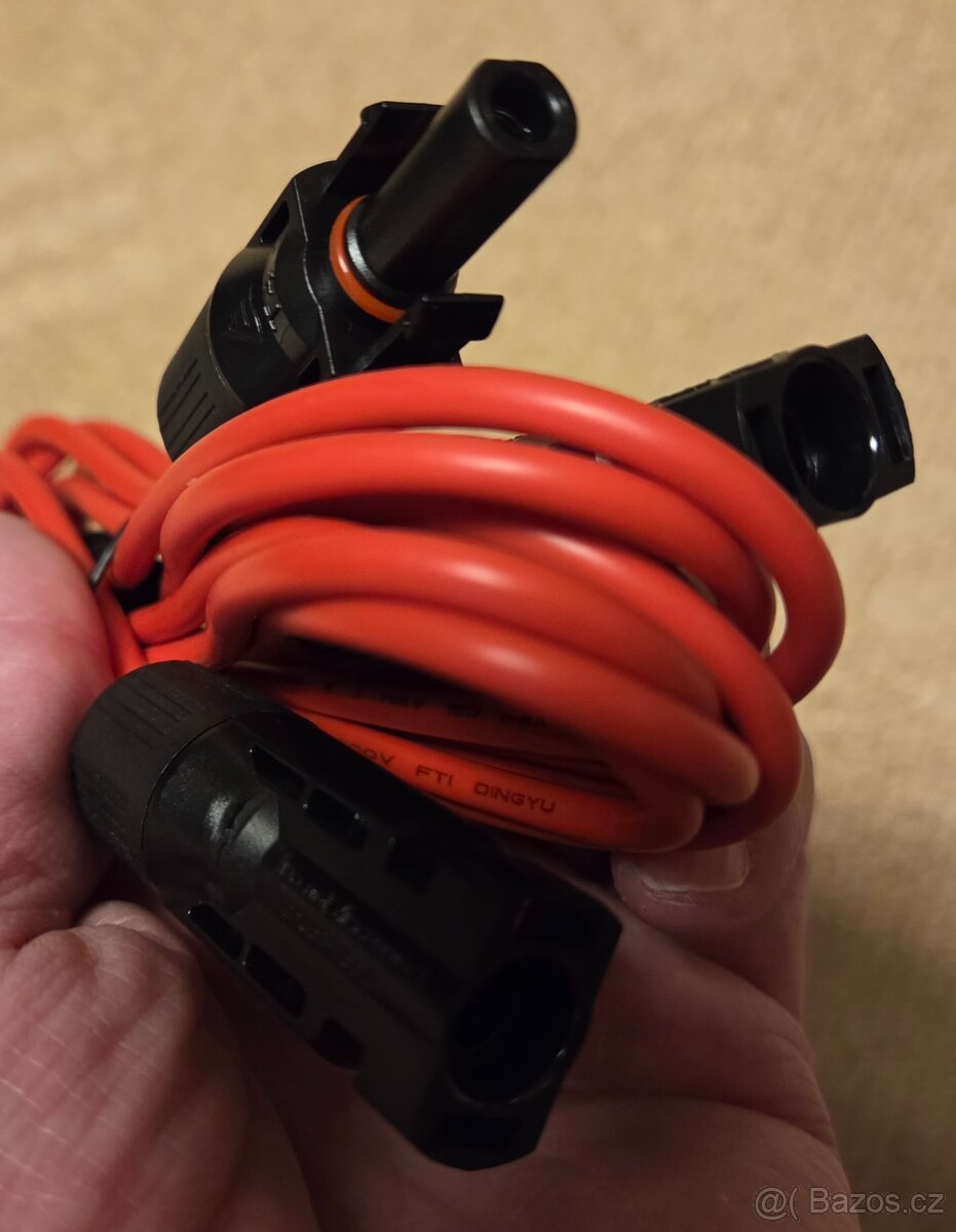 Prodám prodluž. kabely k solárním panelům - 2