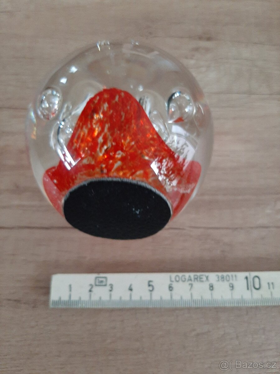 Retro sklenené težítka 2Ks - 2