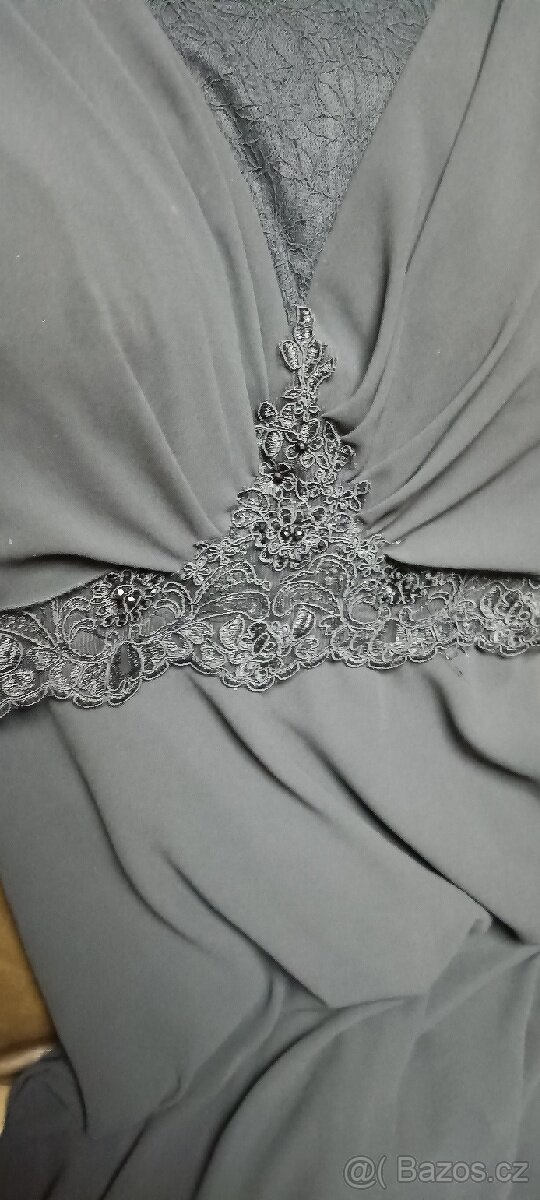 Šaty černé společenské - 2