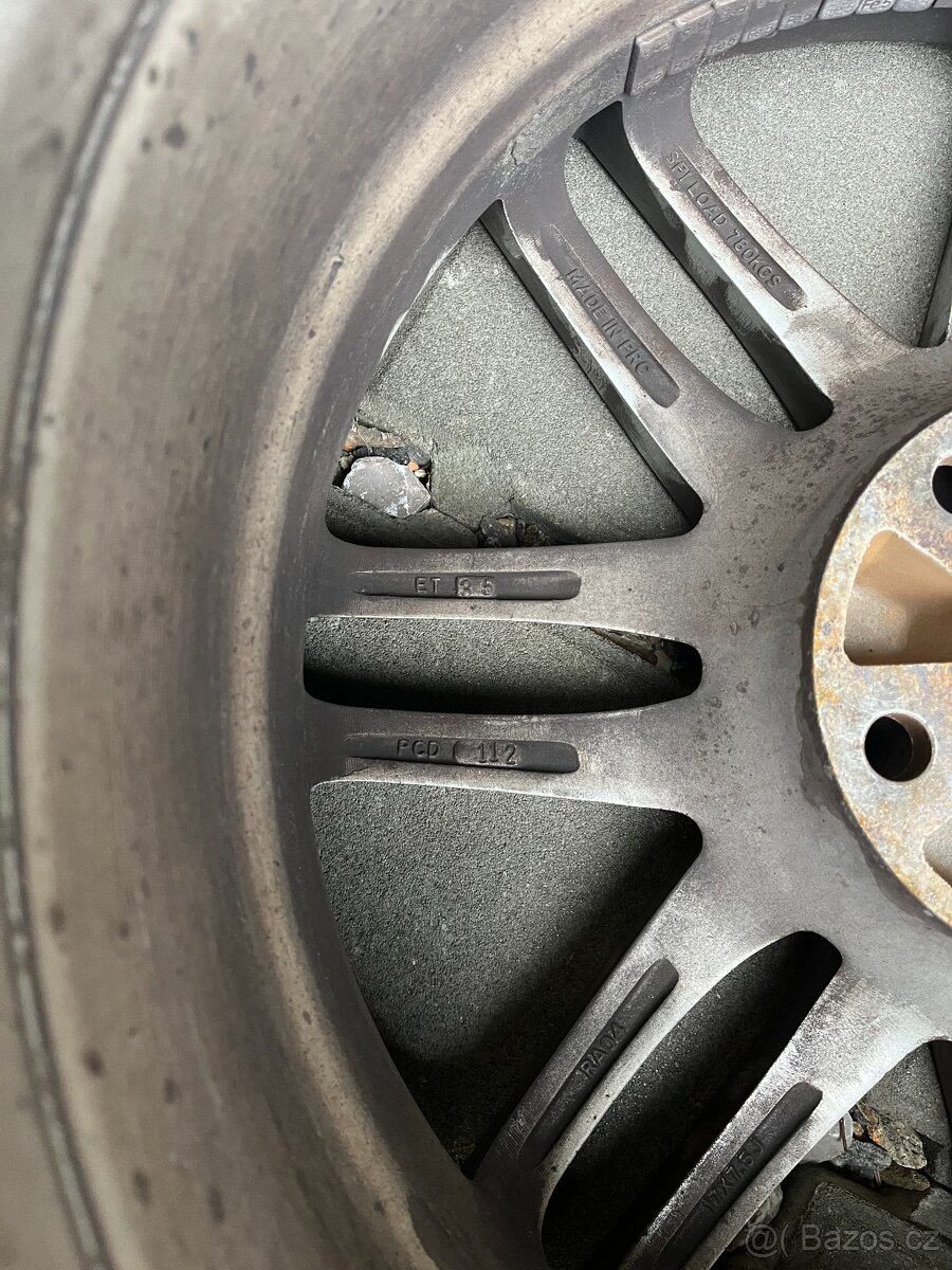 Alu disky VW 17" 7,5JX17 ET35 - 2