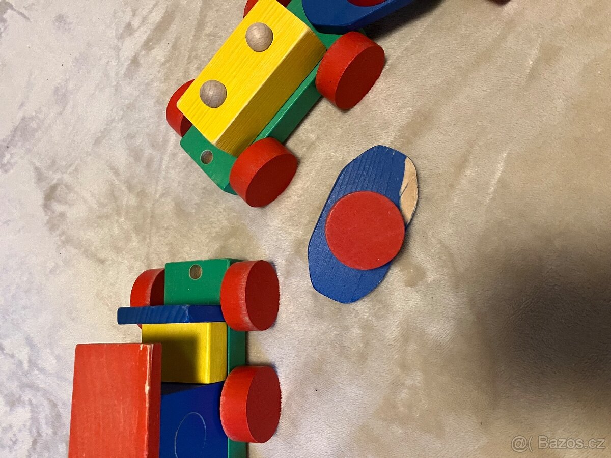 Dřevěný vláček - 2