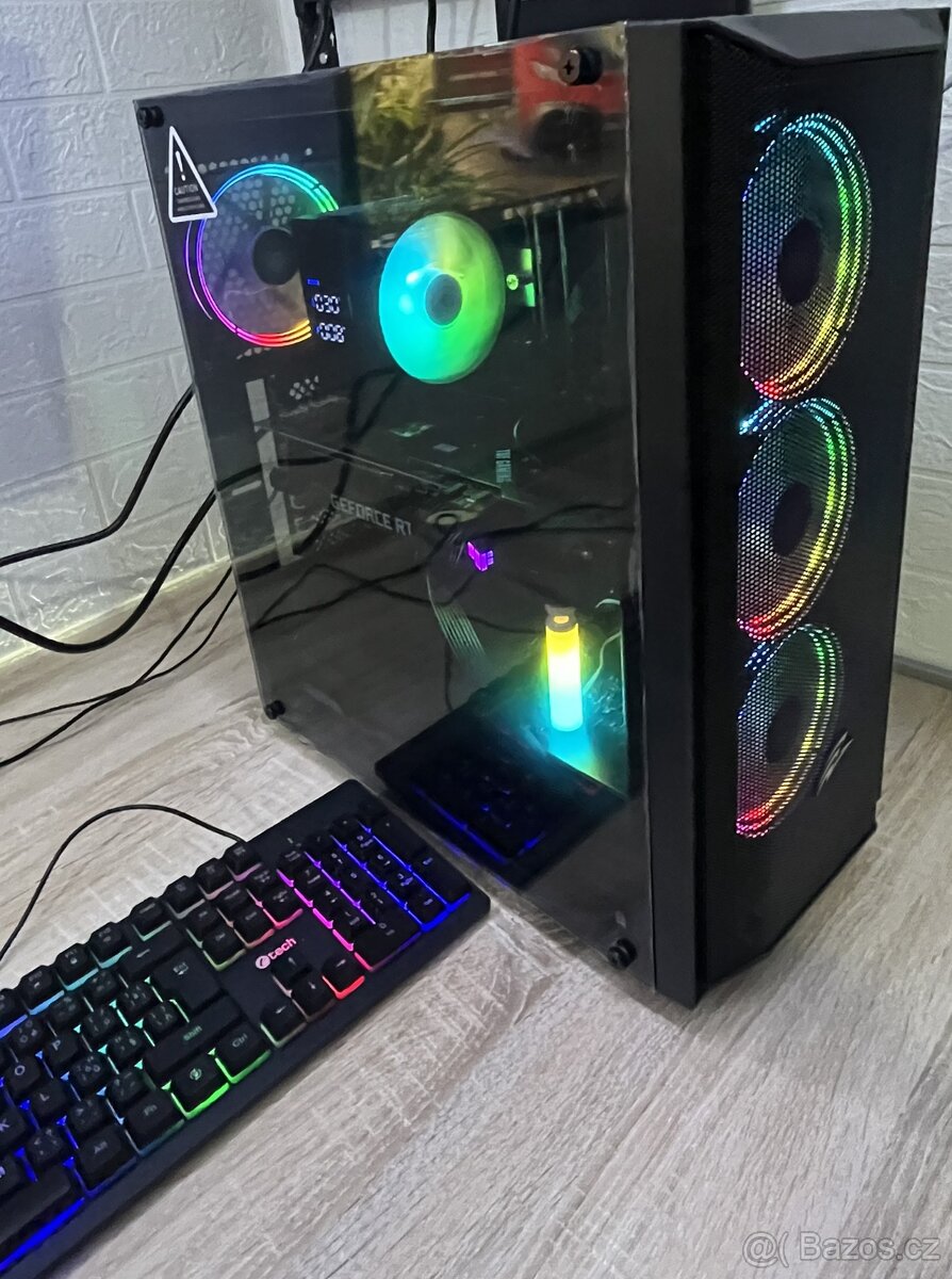 Herní PC|Záruka|Ryzen 5|16GB|RTX 3060Ti|1.5 TB| - 2