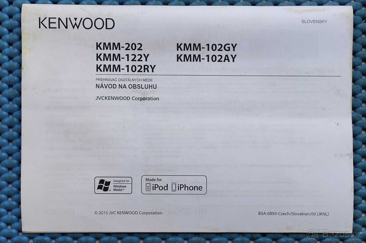Autorádio Kenwood - 2