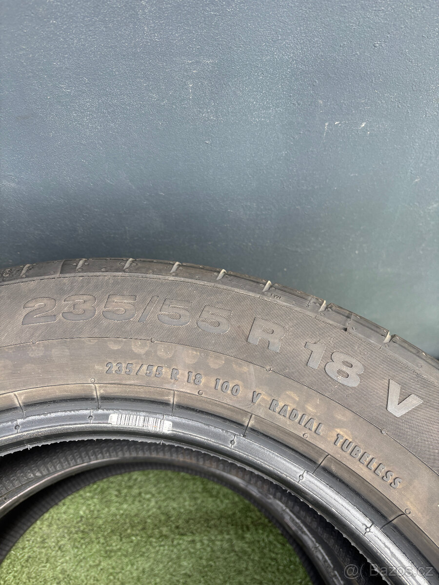 Letní pneumatiky Continental 235/55/18 5mm - 2